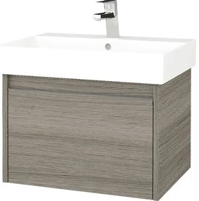 Kúpeľňová skrinka s umývadlom Dřevojas Bono 56x39 cm Cafe umývadlo Glance 277383