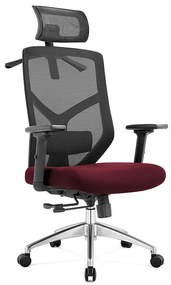 Kancelárske kreslo Angel Rosa bordó