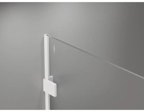 Mexen Lunar sprchová stena pravá 120 x 200 cm, 8mm číre sklo, biela, 830-120-000-20-00-P