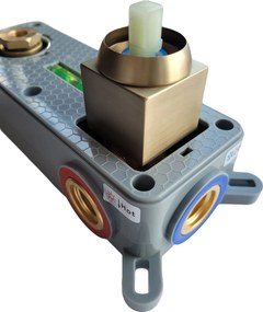 Rea Joe, podomietková umývadlová batéria + BOX, zlatá matná, REA-B3620