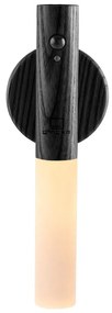 Čierne LED nástenné svietidlo na USB Baton – Gingko