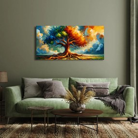 Obraz strom života v žiare slnka