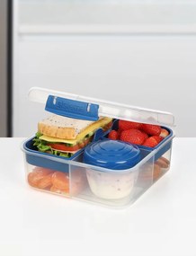 Box na desiatu/obed, 6 priehradiek SISTEMA 1,25 l - mix farieb Farba škatuliek SISTEMA: Fialová