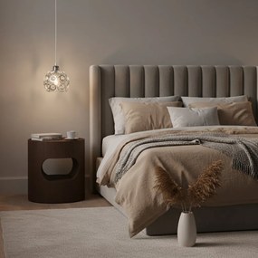 Toolight - Elegantná stropná lampa 1xE27 APP207, chrómová, OSW-00402