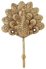 Nástenný kovový háčik v zlatej farbe Dun – Bloomingville