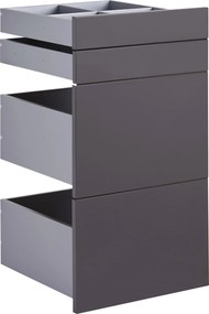 XXXLutz SADA ZÁSUVIEK, antracitová s vysokým leskom, 45,3/83/46,8 cm Hom`in - Skrine - 0026470041KF