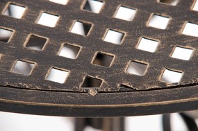 Kovový stôl GS13436802 - Bronzová