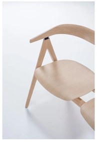 Prírodná lavica z dubového dreva Gazzda Ava