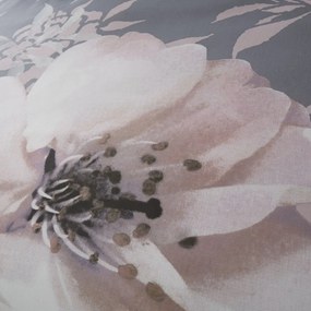 Sivé obliečky Catherine Lansfield Dramatic Floral, 135 x 200 cm