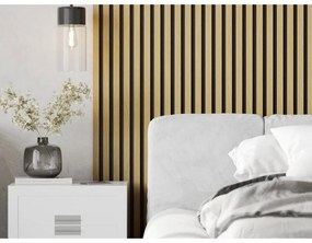 Mexen Lam-B, akustické stenové lamely 275 × 30 cm, HDF doska 4 mm, technická dyha, dub zlatistý, 275307-3015-003