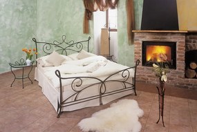 IRON-ART SIRACUSA - elegantná kovová posteľ 160 x 200 cm, kov