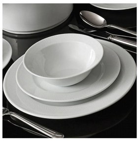 Súprava riadu 53 ks, biela/porcelán