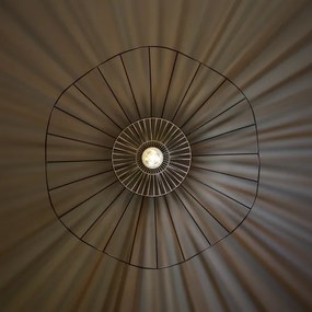 Brilagi - LED luster na lanku CERIA WIRE 1xE27/40W/230V priemer 80 cm čierna