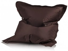 EF2037 Ecopuf Sedací vankúš ECOPUF - Pillow CLASSIC polyester NC15 - Tmavo hnedá