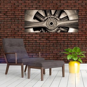 Obraz - Letecká vrtuľa (120x50 cm)