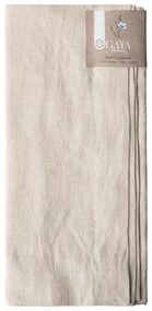Kriedový ľanový behúň na stôl 50 x 140 cm - Gaya Ambiente - 596438