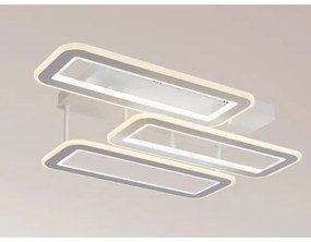 LED Stmievateľný prisadený luster LED/90W/230V 3000-6500K + diaľkové ovládanie