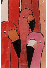 Flamingo Meeting obraz ružový