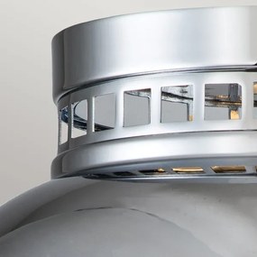 Hinkley HK-AMELIA-F-M-CM - Stropné svietidlo AMELIA 2xE27/40W/230V lesklý chróm