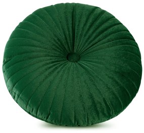 DEKORAČNÝ VANKÚŠ VELVET68 (FI) 40 CM TMAVOZELENÁ