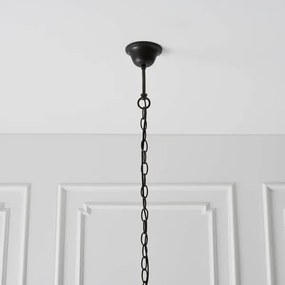 Endon 64285 - Luster na reťazi Tiffany NEVADA 1xE27/60W/230V Ø 35 cm