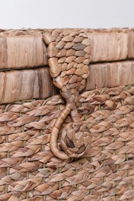 Truhla na bielizeň LEA, vodný hyacint, šírka 84 cm, natur