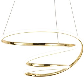 Toolight Toolight, LED stropné svietidlo 51cm, 72W, 4000K, G080-1CP, zlatá matná, OSW-09739