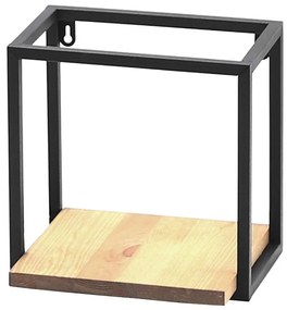 Polička Loft KWS-715/05/01 24x24 čierna