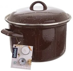 Orion Smaltovaný kastról s pokrievkou Brown LEM, 3,3 l, 3,3 l