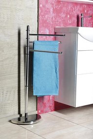 Aqualine Aqualine, HIBISCUS Stojan s držiakom uterákov, chróm, HI31