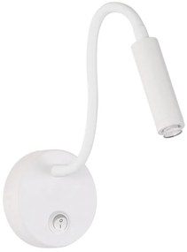 Brilagi - LED Stmievateľná flexibilná nástenná lampa MAYA 1xG9/4W/230V biela