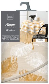 Umývateľný obrus ø 160 cm Sarina – douceur d'intérieur