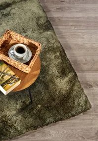 Koberec Elle Decoration COSY Calida zelený