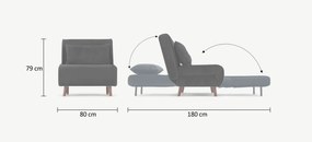 Rozkládací křeslo Single Folde - výber z 5 prevedení