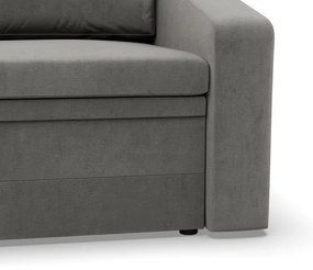 Kreslo ORBIT Kronos rozkladacie, svetlosivé