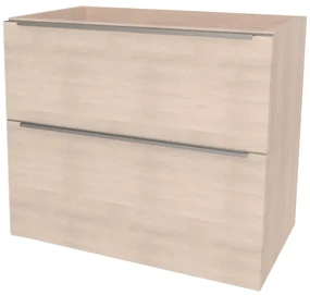 Mereo, Mereo Mailo, kúpeľňová skrinka 101 cm, chróm madlo, Multidecor, Dub Patinovaný, MER-CN592SDUP1