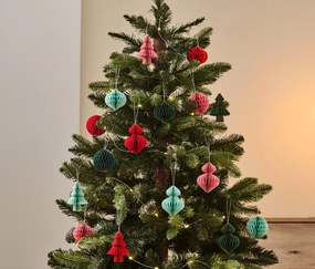 Ozdoby na vianočný stromček, 16-dielna súprava