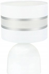 Stolná lampa Elegance, 1x textilné tienidlo (výber z 6 farieb), (výber z 3 farieb konštrukcie), s