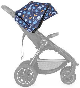 PETITE&MARS strieška na kočík Street+ limited 100 cosmos
