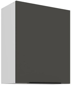 Kuchynská skrinka Aria-Gr/Wh Anti Fingerprint 60g-72 1f