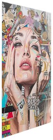 Artsy Portrait sklenený obraz 80x120 cm