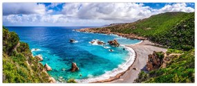 Obraz - Sardínia (120x50 cm)