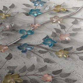 Obraz- Na vetve - abstraktné (120x50 cm)