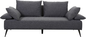 XXXLutz ROZKLADACIA POHOVKA, textil, tmavosivá Livetastic - Sedačky - 000454002501