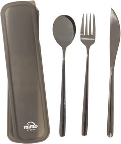 Čierny antikoro príbor 3 ks Mimo – Premier Housewares