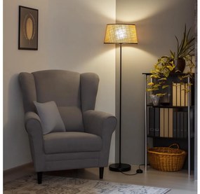 Brilagi - LED stojacia lampa CERIA 1xE27/40W/230V priem. 35 cm béžová/čierna