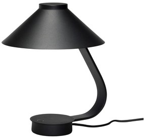 Čierna LED stmievateľná stolová lampa (výška 31 cm) Muri – Hübsch