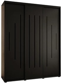 Skriňa 45 Canaris 12 200 čierna/čierna