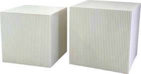 XXXLutz SADA KONFERENČNÝCH STOLÍKOV, kašmírová, kompozitné drevo, 45/40/45/40/45/40 cm Xora - Stolíky do obývačky - 008443018601