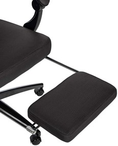 Design-Shop Kancelárska stolička Gander - Čierna